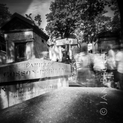 Jim Morrison's Grave, Père Lachaise, 2014